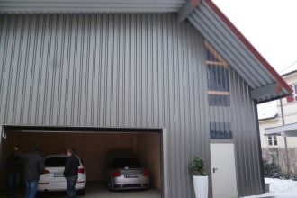 Mehrzweckhalle - Maschinenhalle mit Garage