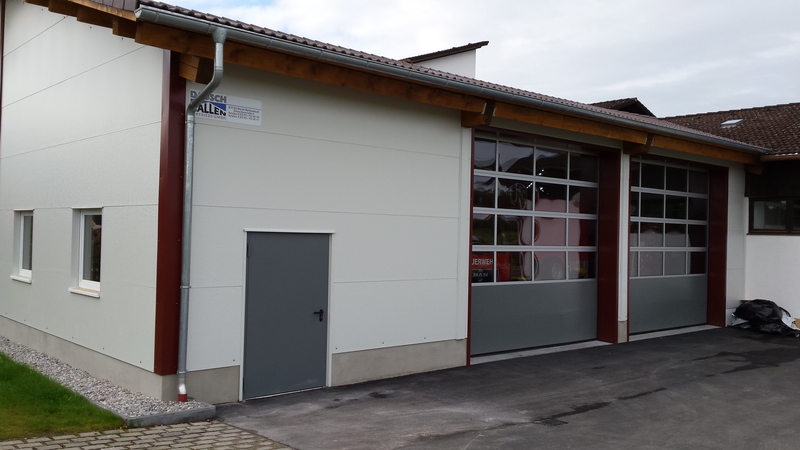 Anbau Fahrzeughalle Feuerwehr Andechs 6