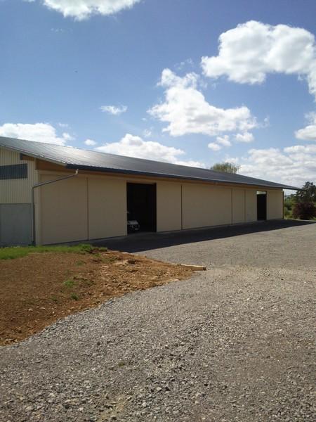 LH mit 22m Breite, Innespannweite 25 m und  20m Torfeld, 3