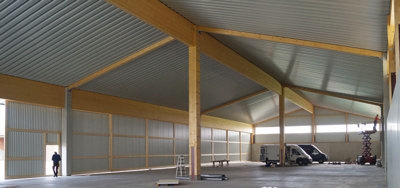 LH mit 22m Breite, Innespannweite 25 m und  20m Torfeld, 6